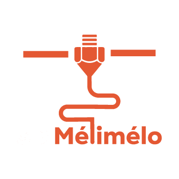 Logo 3D Mélimélo