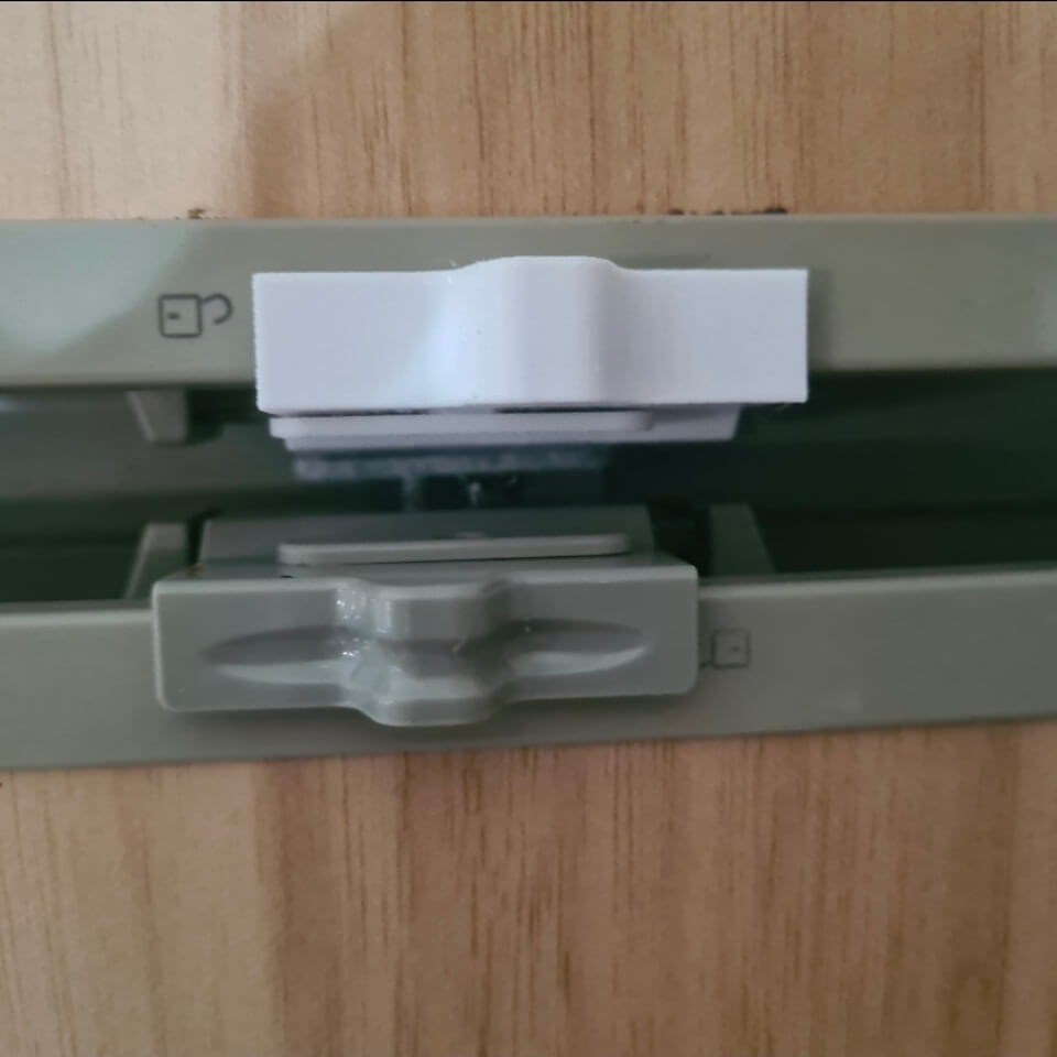 Serrure porte réfrigérateur
