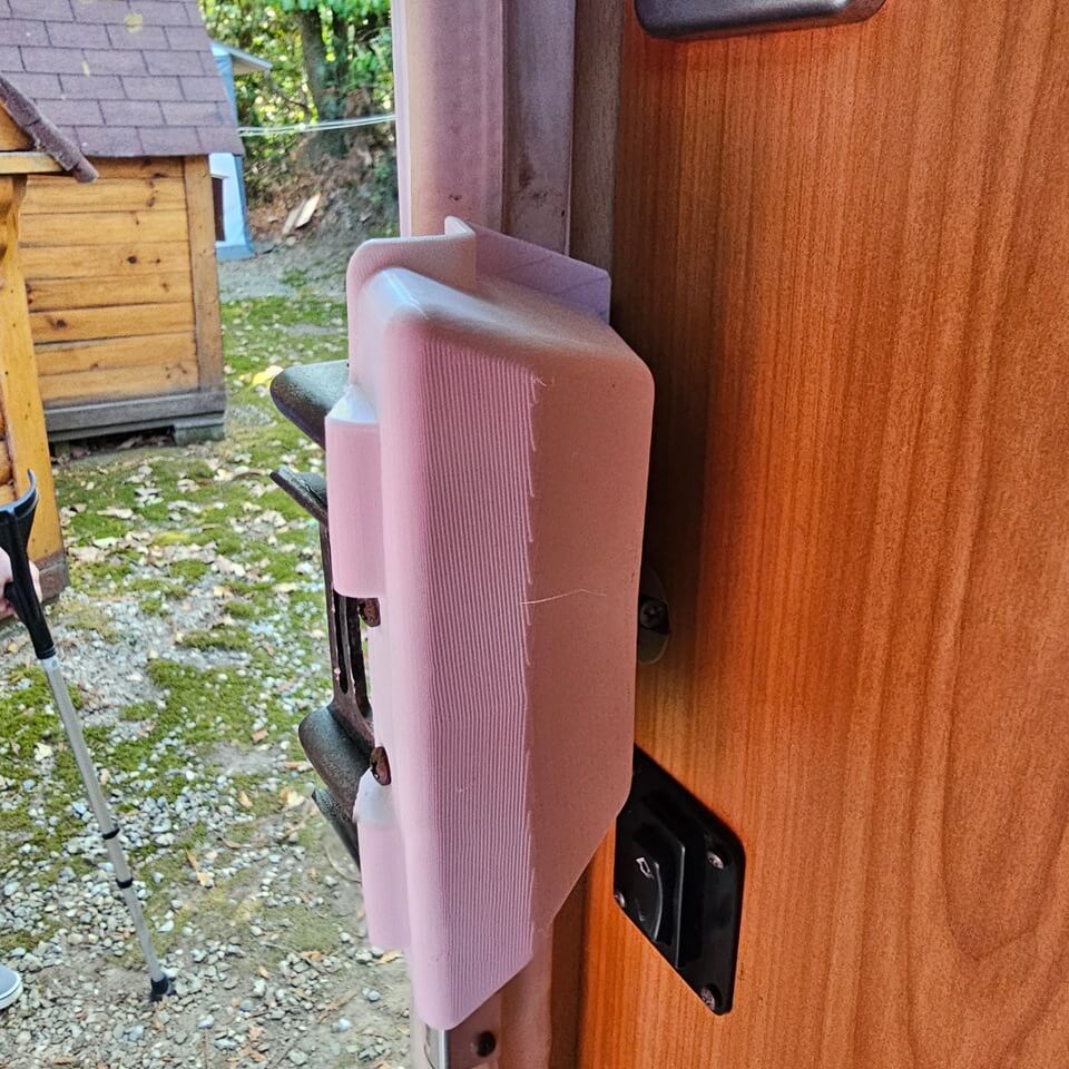 Cache gâche porte cellule Pilote